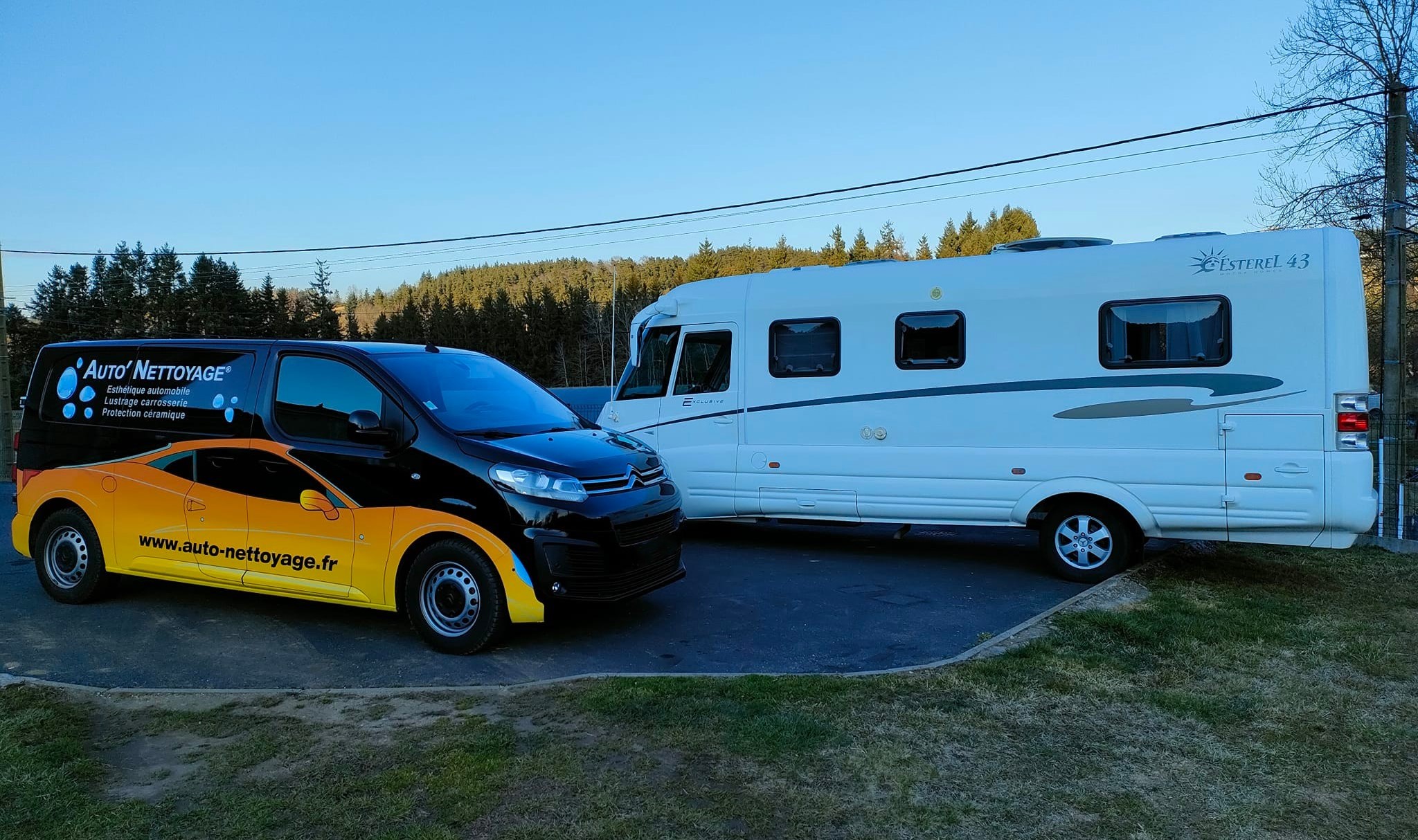 🚍 Nettoyage Camping Car type "Grande Taille" 🚍